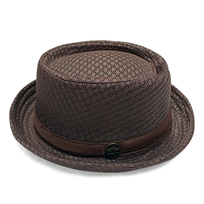 Fedora Hat Breathable Mesh Moisture-Wicking Band