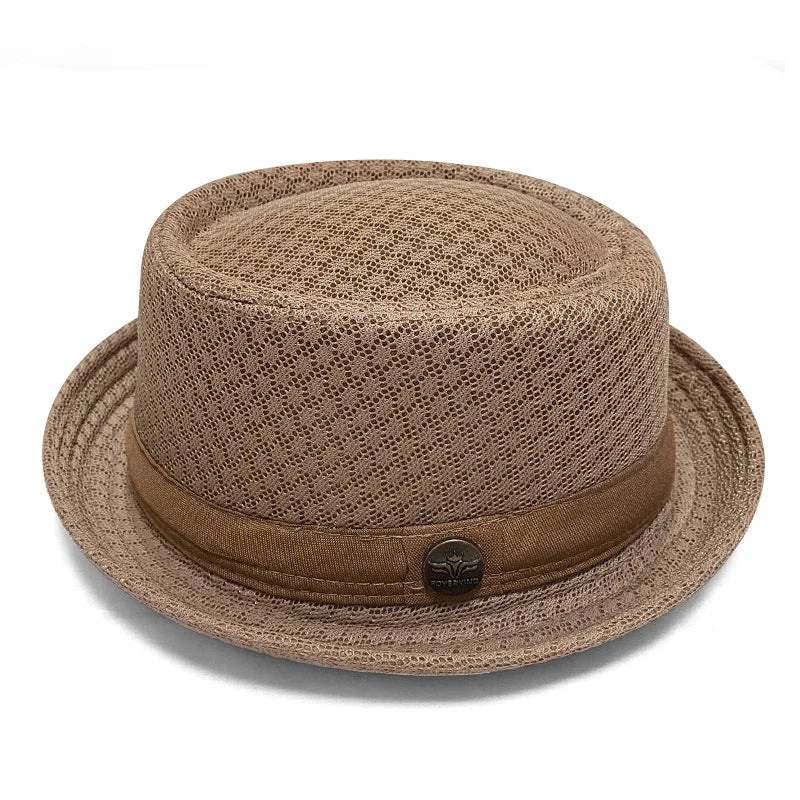 Fedora Hat Breathable Mesh Moisture-Wicking Band
