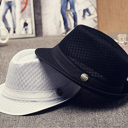 Fedora Hat Breathable Mesh Moisture-Wicking Band