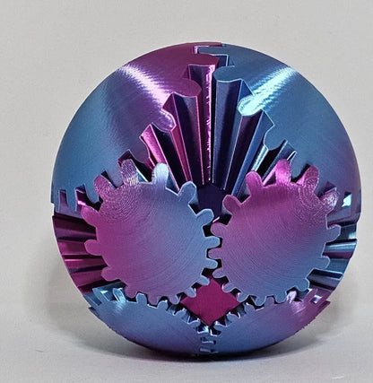 Fidget Sphere 3D Gear Whisper-Quiet Pocket-Sized