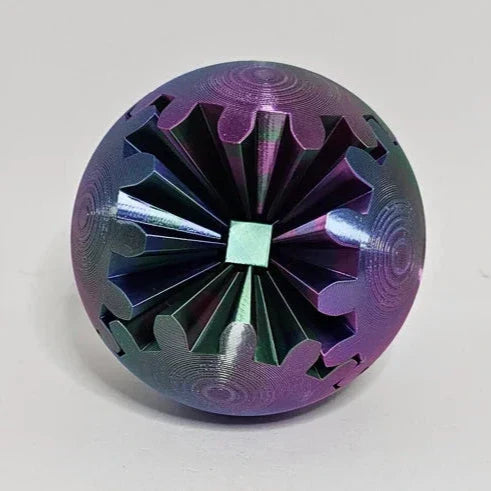 Fidget Sphere 3D Gear Whisper-Quiet Pocket-Sized