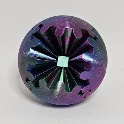 Fidget Sphere 3D Gear Whisper-Quiet Pocket-Sized