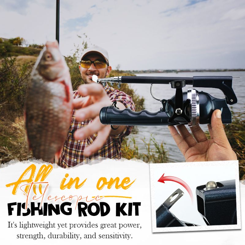 Fishing Rod Ultralight & Collapsible Protective Case
