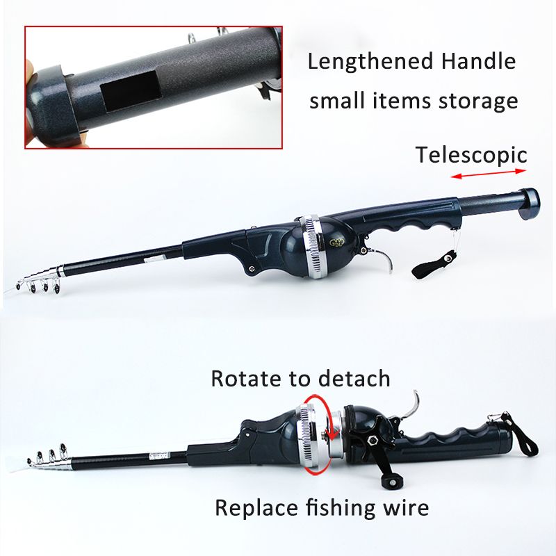 Fishing Rod Ultralight & Collapsible Protective Case