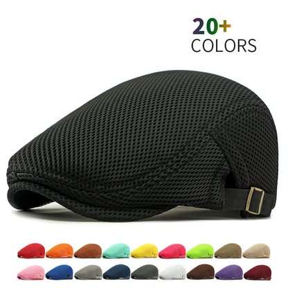 Flat Cap Breathable Mesh Absorbent Sweatband