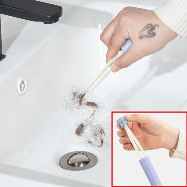 Flat Mop Touch-Free Slide-Pull 360° Swivel Stainless Steel Handle