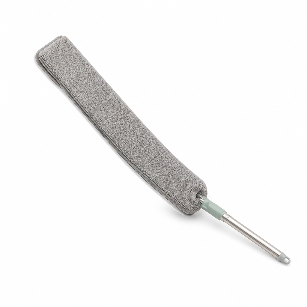 Flexible Microfiber & Stainless Steel Duster for Narrow Gaps