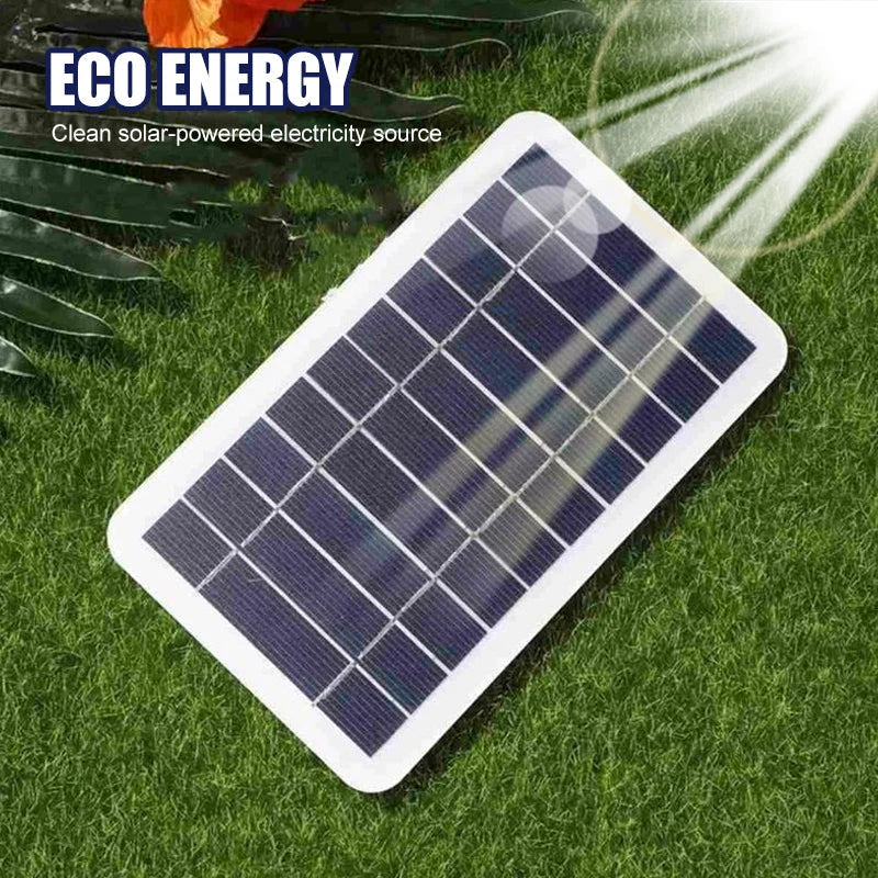 Flexible Solar Panel Bendable Weatherproof 5V USB Output