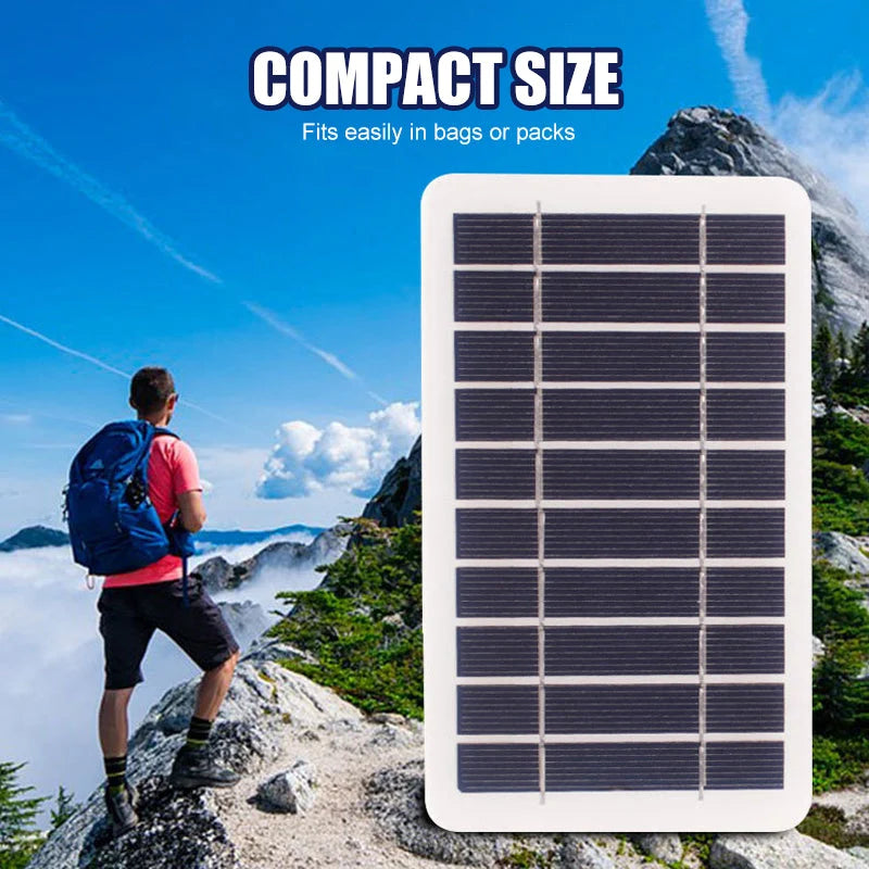 Flexible Solar Panel Bendable Weatherproof 5V USB Output