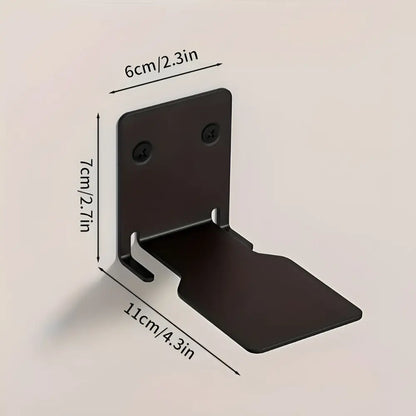 Floating Bookshelf Hidden Bracket & Painted Iron