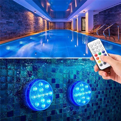 Floating Pool Light Color-Changing & Remote Control IP68 Waterproof