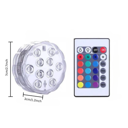 Floating Pool Light Color-Changing & Remote Control IP68 Waterproof