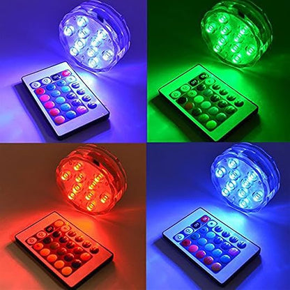 Floating Pool Light Color-Changing & Remote Control IP68 Waterproof
