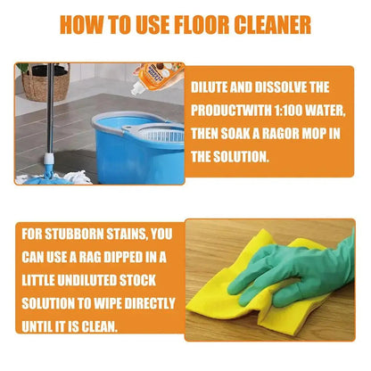 Floor Cleaner Plant-Based Lemon Scent 100ml