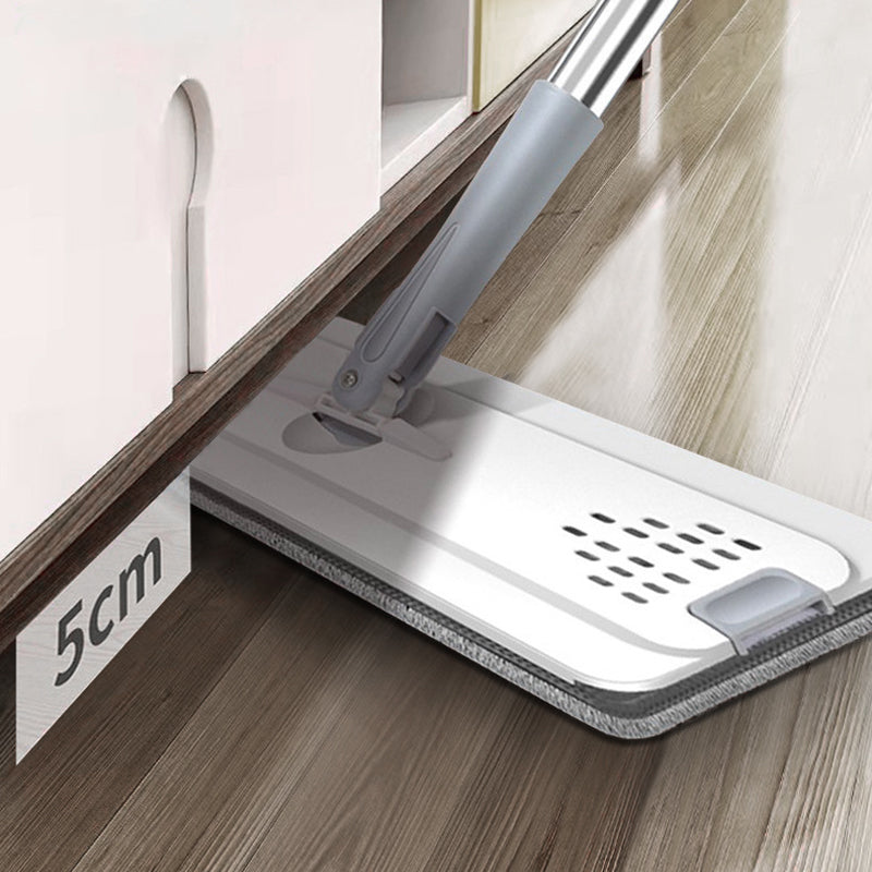 Floor Mop Two-Compartment Bucket Self-Wringing 360 Degree Microfiber