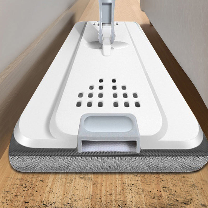 Floor Mop Two-Compartment Bucket Self-Wringing 360 Degree Microfiber
