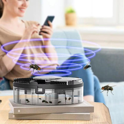 Fly Trap Automatic Rotating USB Rechargeable & Chemical-Free