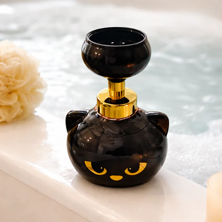 Foam Soap Dispenser Touchless Infrared Refillable Black Bear