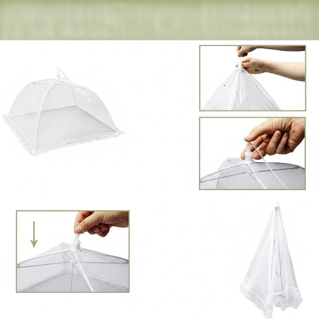 Foldable Food Cover Pop-Up Insect Protection