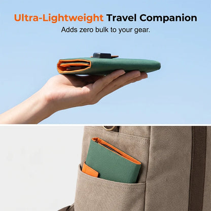 Foldable Solar Charger Compact Lightweight USB Ports