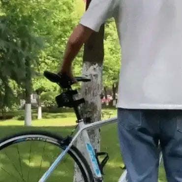 Folding Bike Lock Hardened Steel Drill-Resistant Cylinder