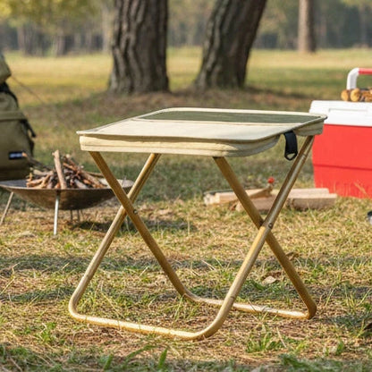 Folding Camping Chair Ultra-Portable Waterproof Seat & Carry Bag