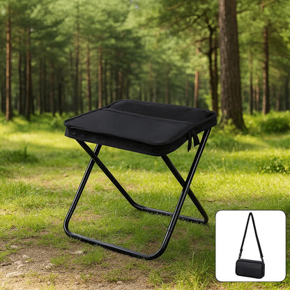 Folding Camping Chair Ultra-Portable Waterproof Seat & Carry Bag