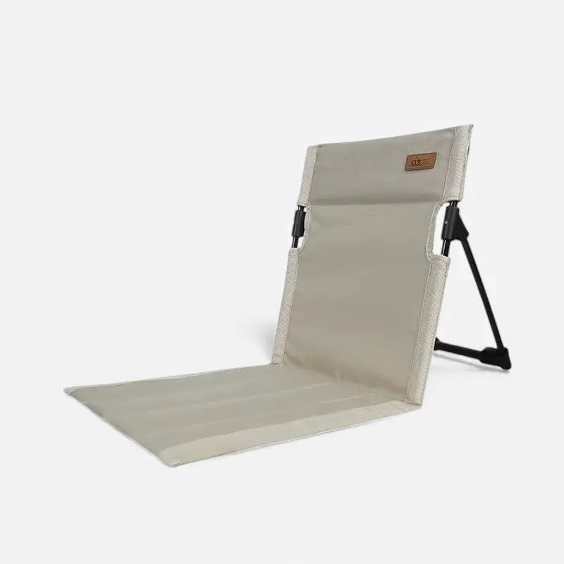 Folding Floor Chair Padded Seat Adjustable Backrest