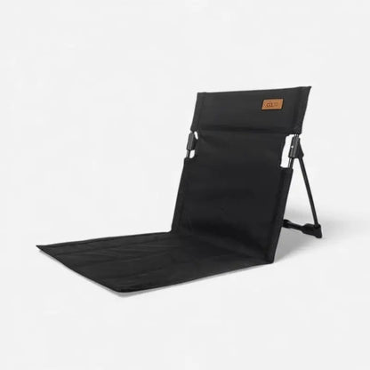 Folding Floor Chair Padded Seat Adjustable Backrest