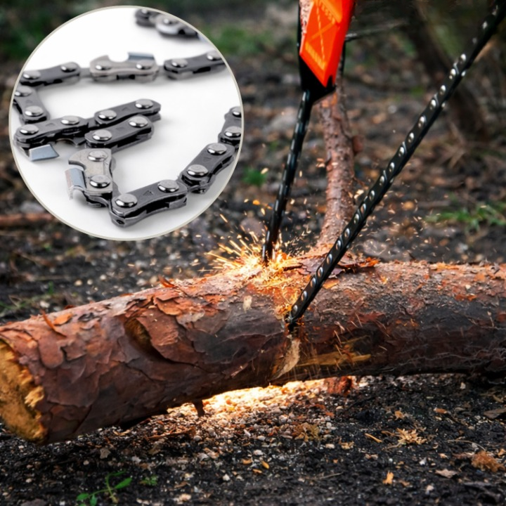 Folding Hand Saw Ultralight Steel Blade & Fire Starter