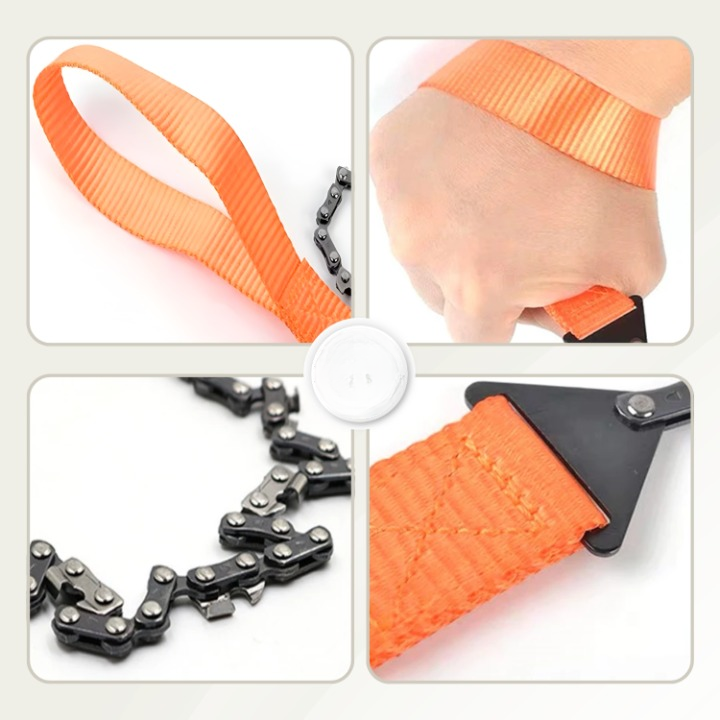 Folding Hand Saw Ultralight Steel Blade & Fire Starter