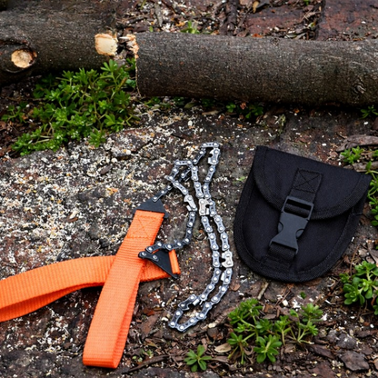 Folding Hand Saw Ultralight Steel Blade & Fire Starter