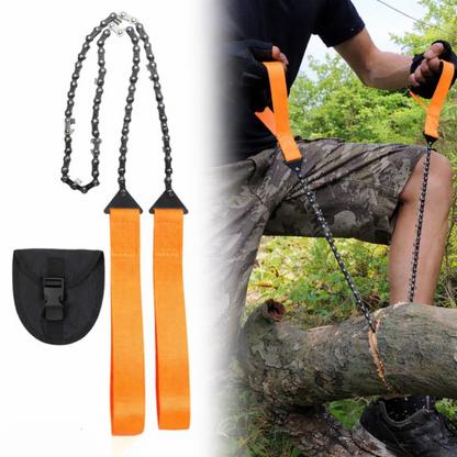 Folding Hand Saw Ultralight Steel Blade & Fire Starter