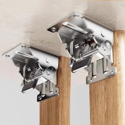 Folding Table Hinge Self-Locking Steel 496 lb Capacity