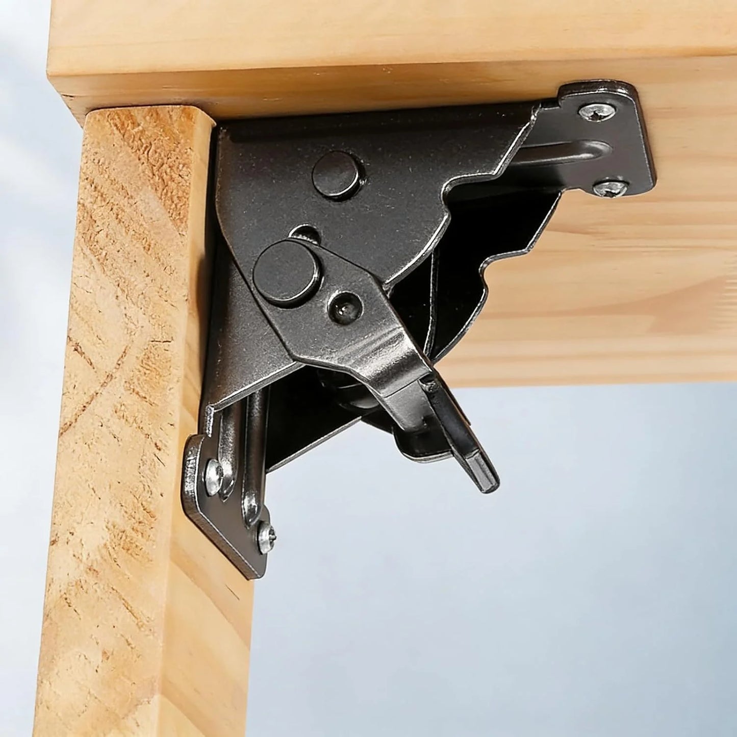 Folding Table Hinge Self-Locking Steel 496 lb Capacity