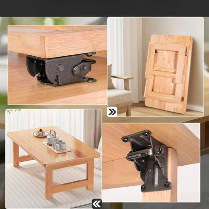 Folding Table Hinge Self-Locking Steel 496 lb Capacity