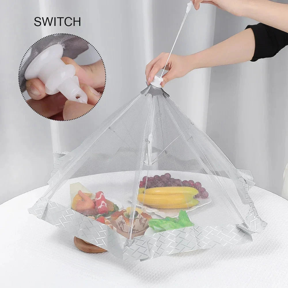 Food Cover Pop-Up Foldable Fine Mesh Polyester