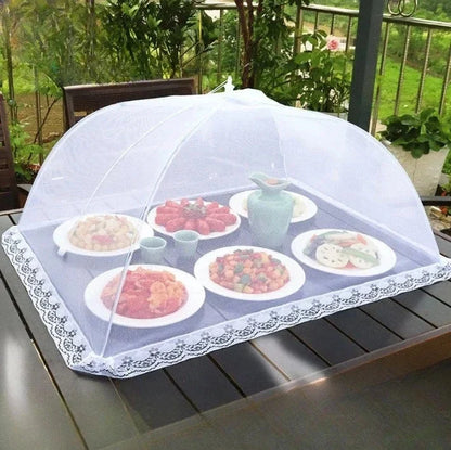 Food Cover Pop-Up Foldable Polyester Mesh