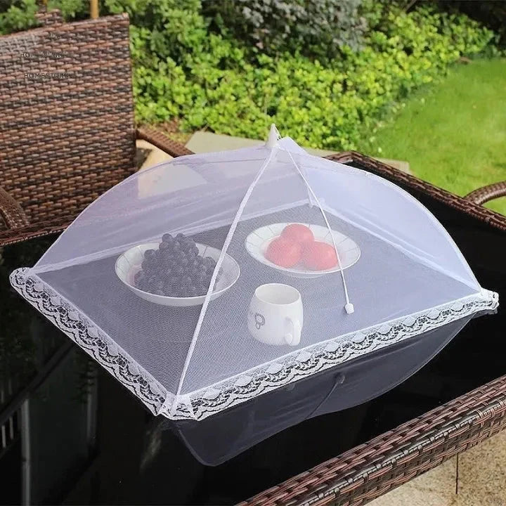 Food Cover Pop-Up Foldable Polyester Mesh