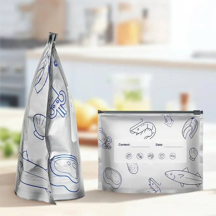 Food Storage Bags Reusable Airtight Set of 20