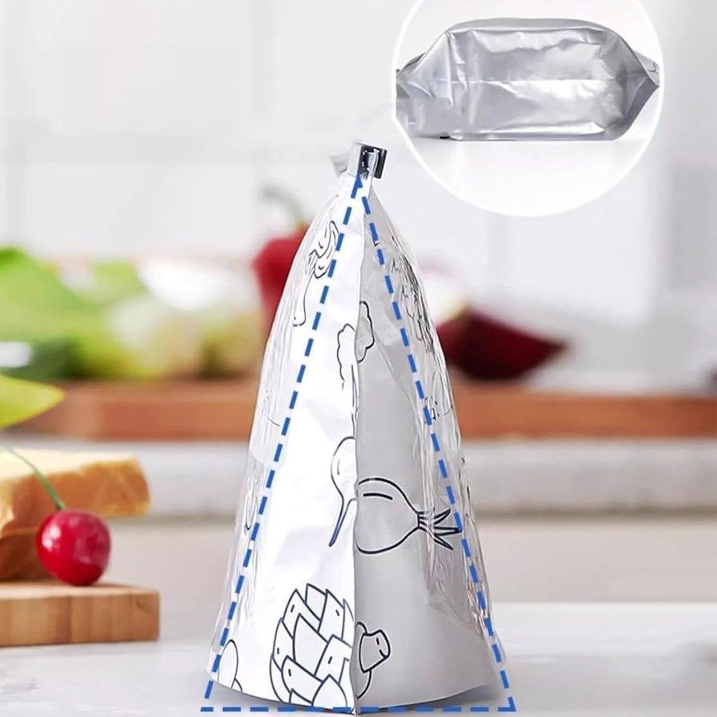 Food Storage Bags Reusable Airtight Set of 20