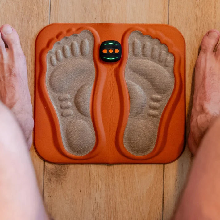 Foot Massager NMES Copper Fiber Cushion USB-C Charging