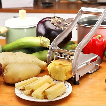 French Fry Cutter Stainless Steel Ergonomic Lever
