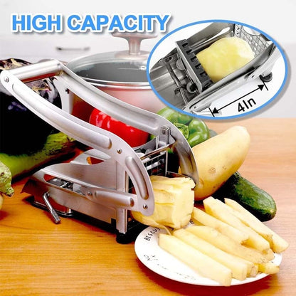 French Fry Cutter Stainless Steel Ergonomic Lever