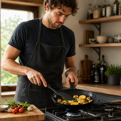 Frying Pan Cast Iron Induction & Oven Safe