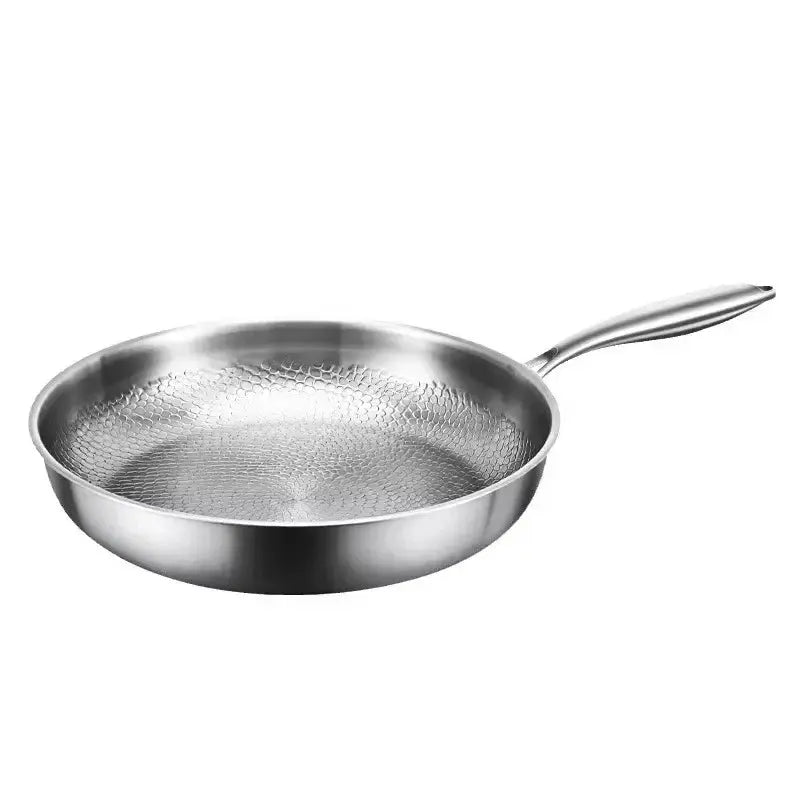 Frying Pan Titanium-Coated Nonstick & Hand-Hammered