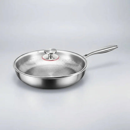 Frying Pan Titanium-Coated Nonstick & Hand-Hammered