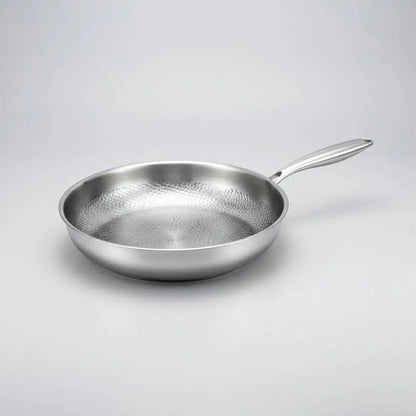 Frying Pan Titanium-Coated Nonstick & Hand-Hammered