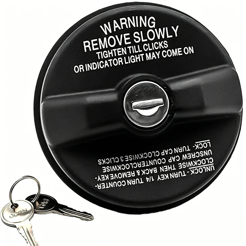 Fuel Cap Lockable Airtight Seal Includes 2 Keys