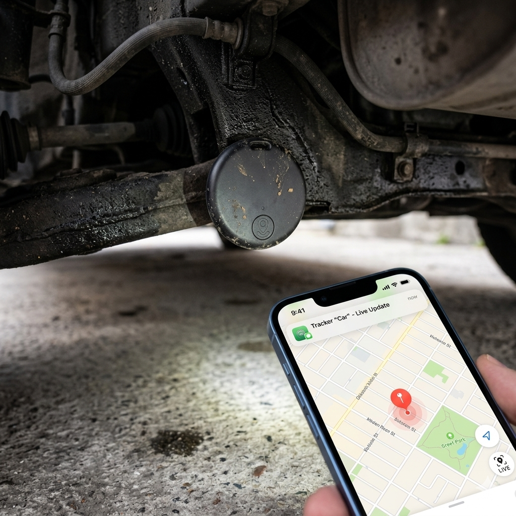 GPS Tracker Real-Time Magnetic Mount Set of 2